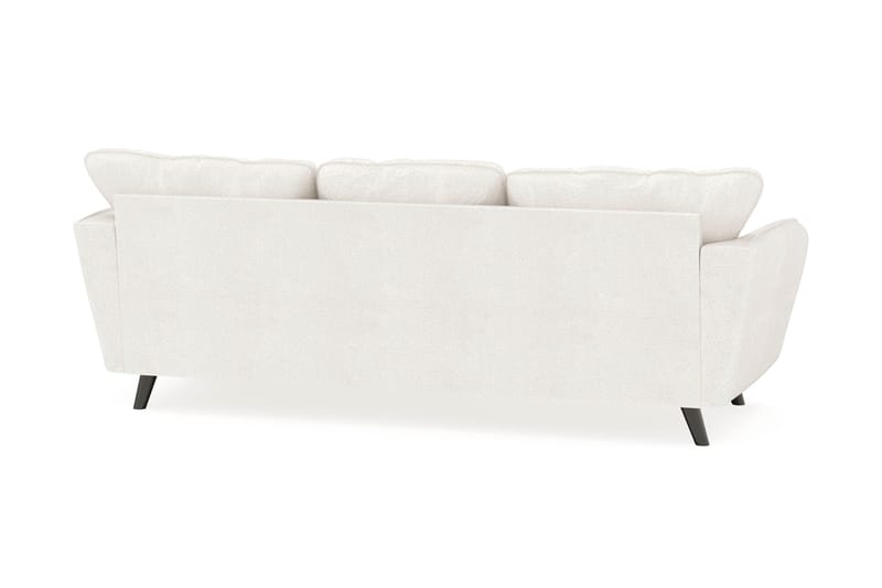 Trend Lyx 3-seter Divansofa Høyre - Hvit - Møbler - Sofaer - Sofaer med sjeselong - 4 seters sofa med divan