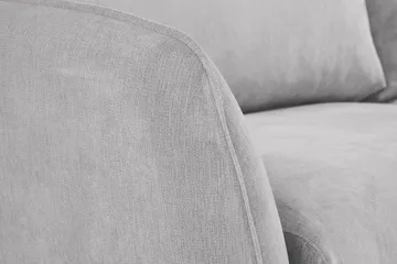 Trend Lyx 3-seter Venstrevendt L-formet Divansofa i Stoff - Beige - Møbler - Sofaer - Sofaer med sjeselong - 4 seters sofa med divan