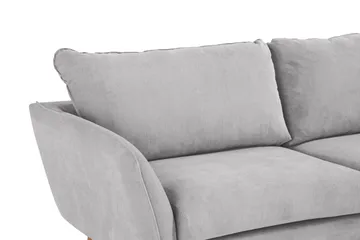 Trend Lyx 3-seter Venstrevendt L-formet Divansofa i Stoff - Beige - Møbler - Sofaer - Sofaer med sjeselong - 4 seters sofa med divan