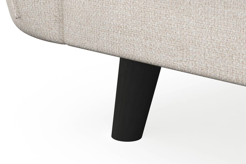 Trend Lyx 4-seters Venstrevendt L-formet Sjeselongsofa i Stoff - Beige - Møbler - Sofaer - Sofaer med sjeselong - 4 seters sofa med divan