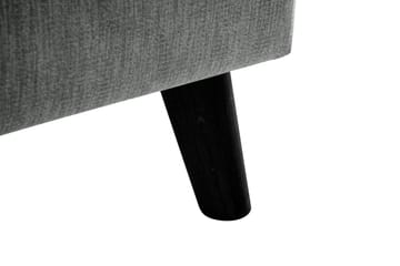 Trend Lyx 4-seters Venstrevendt L-formet Sjeselongsofa i Stoff - Grå - Møbler - Sofaer - Sofaer med sjeselong - 4 seters sofa med divan