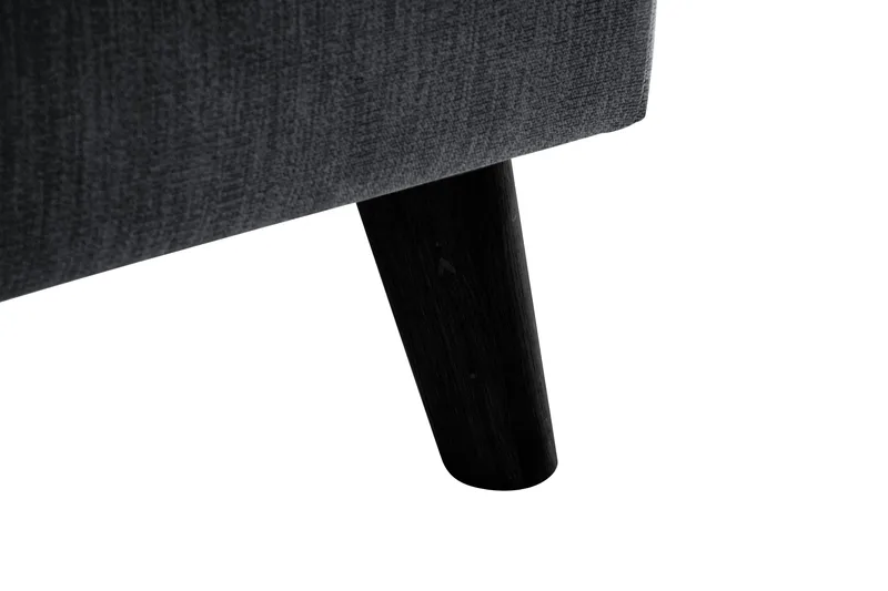 Trend Lyx Sjeselongsofa Høyre - Mørkegrå - Møbler - Sofaer - Sofaer med sjeselong - 4 seters sofa med divan