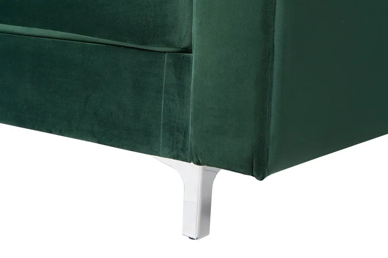 Truro Hjørnesofa Divan Høyre - Mørkegrønn - Møbler - Sofaer - Sofaer med sjeselong - 4 seters sofa med divan