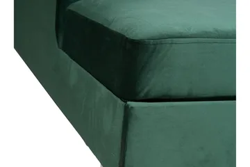 Truro Hjørnesofa Divan Venstre - Grønn - Møbler - Sofaer - Sofaer med sjeselong - 4 seters sofa med divan