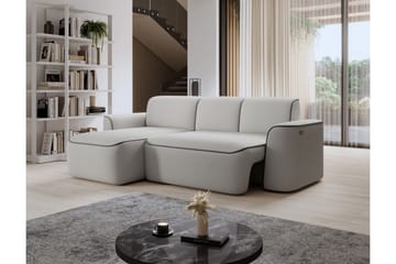 Ume 4-seter Sofa med Sjeselong - Grå - Møbler - Sofaer - Sofaer med sjeselong - 4 seters sofa med divan