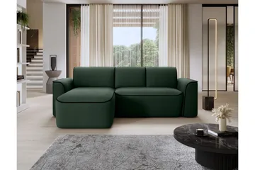 Ume 4-seter Sofa med Sjeselong - Grønn - Møbler - Sofaer - Sofaer med sjeselong - 4 seters sofa med divan