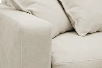 Valencia Ekstra dyp 4-seters sofa med sjeselong høyre - Beige - Møbler - Sofaer - Sofaer med sjeselong - 4 seters sofa med divan