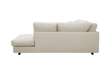 Valencia Ekstra Dyp 4-seters sofa med Sjeselong Høyre - Beige - Møbler - Sofaer - Sofaer med sjeselong - 4 seters sofa med divan