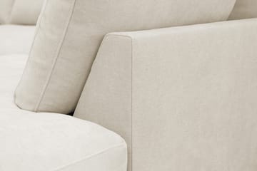 Valencia Ekstra Dyp 4-seters sofa med Sjeselong Høyre - Beige - Møbler - Sofaer - Sofaer med sjeselong - 4 seters sofa med divan