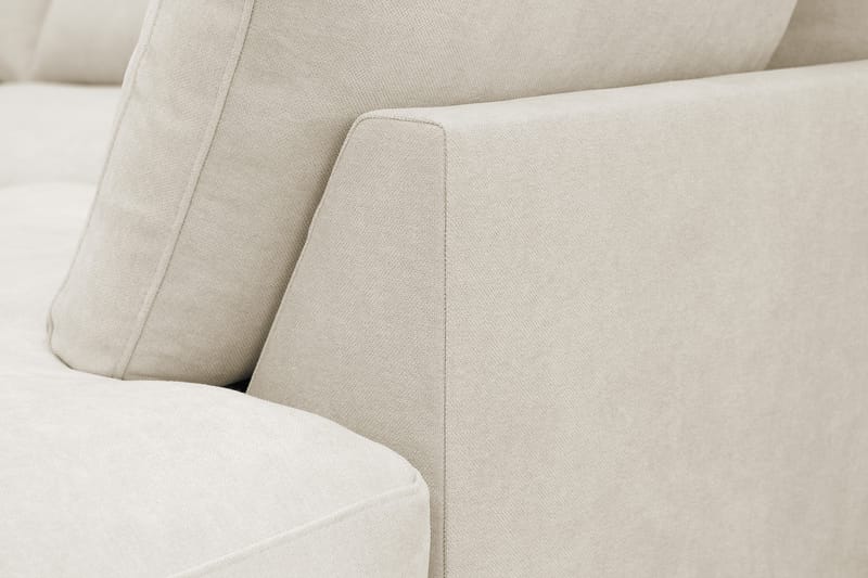 Valencia Ekstra Dyp 4-seters sofa med Sjeselong Høyre - Beige - Møbler - Sofaer - Sofaer med sjeselong - 4 seters sofa med divan
