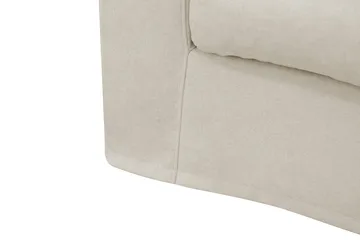 Valencia Ekstra dyp 4-seters sofa med sjeselong høyre - Beige - Møbler - Sofaer - Sofaer med sjeselong - 4 seters sofa med divan