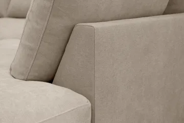 Valencia Ekstra Dyp 4-seters sofa med Sjeselong Høyre - Brun - Møbler - Sofaer - Sofaer med sjeselong - 4 seters sofa med divan