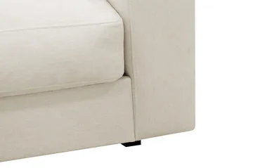 Valencia Ekstra Dyp 4-seters sofa med Sjeselong Venstre - Beige - Møbler - Sofaer - Sofaer med sjeselong - 4 seters sofa med divan