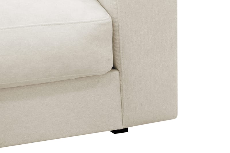 Valencia Ekstra Dyp 4-seters sofa med Sjeselong Venstre - Beige - Møbler - Sofaer - Sofaer med sjeselong - 4 seters sofa med divan