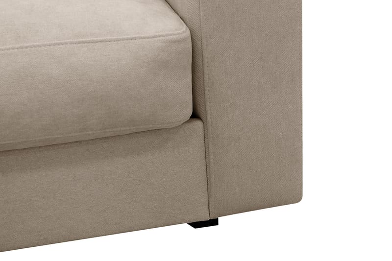 Valencia Ekstra Dyp 4-seters sofa med Sjeselong Venstre - Brun - Møbler - Sofaer - Sofaer med sjeselong - 4 seters sofa med divan