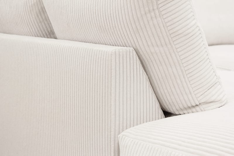 Valencia Ekstra Dyp 4-seters sofa med Sjeselong Venstre - Offwhite - Møbler - Sofaer - Sofaer med sjeselong - 4 seters sofa med divan