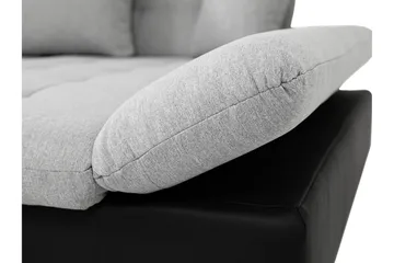 Vananda Sofa med Sjeselong 3-seter i Chenille - Grønn - Møbler - Sofaer - Sofaer med sjeselong - 3 seters sofa med divan