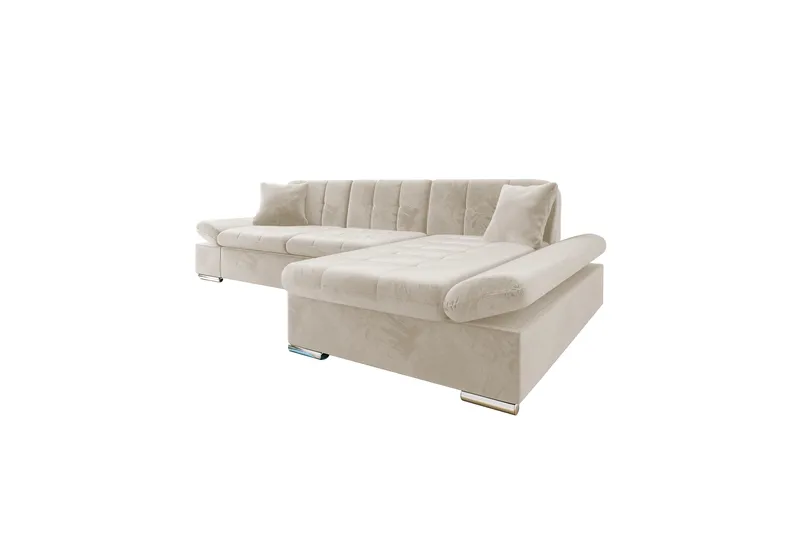Vananda Soffa med Divan 3-seter, Beige