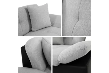 Vananda Soffa med Divan 3-seter - Blå - Møbler - Sofaer - Sovesofaer - Sovesofa divan