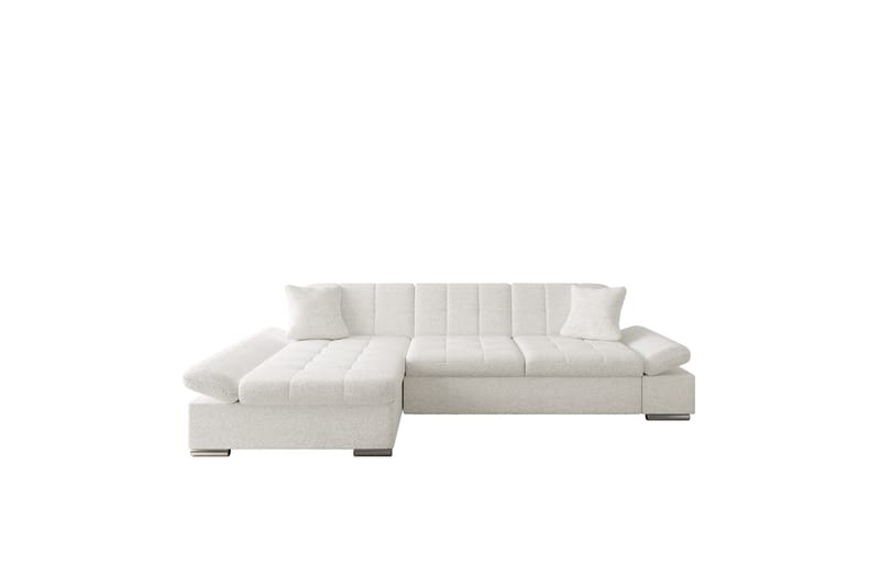 Vananda Soffa med Divan 3-seter - Hvit - Møbler - Sofaer - Sofaer med sjeselong - 3 seters sofa med divan