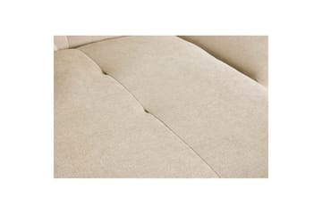 Vanlig sofa med enkeldivan uten sjeselong VIND Hjørnesofa VIND Positano Beige Beige - Møbler - Sofaer - Sofaer med sjeselong - 4 seters sofa med divan