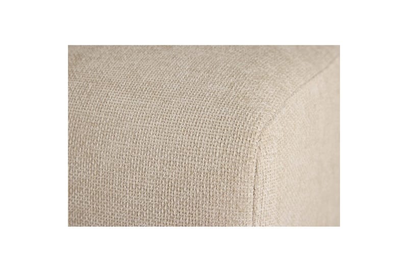 Vanlig sofa med enkeldivan uten sjeselong VIND Hjørnesofa VIND Positano Beige Beige - Møbler - Sofaer - Sofaer med sjeselong - 4 seters sofa med divan