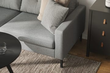 Vanlig sofa med sjeselong uten divan Scandinavian Choice Frillestad 4-seters sofa med sjeselong Grå Venstrevendt - Møbler - Sofaer - Sofaer med sjeselong - 4 seters sofa med divan