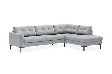 Vanlig sofa med sjeselong uten divan Scandinavian Choice Frillestad 4-seters sofa med sjeselong Grå Venstrevendt - Møbler - Sofaer - Sofaer med sjeselong - 4 seters sofa med divan