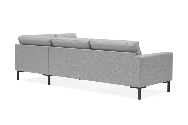 Vanlig sofa med sjeselong uten divan Scandinavian Choice Frillestad 4-seters sofa med sjeselong Grå Venstrevendt - Møbler - Sofaer - Sofaer med sjeselong - 4 seters sofa med divan