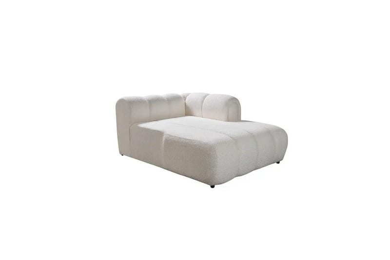 Varrel Sofa med divan 3-seter - Hvit - Møbler - Sofaer - Sofaer med sjeselong - 3 seters sofa med divan