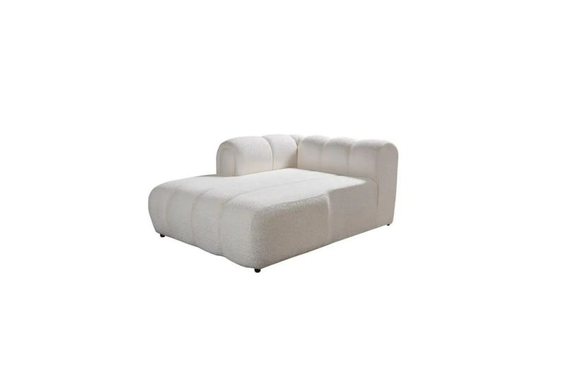 Varrel Sofa med divan 3-seter - Hvit - Møbler - Sofaer - Sofaer med sjeselong - 3 seters sofa med divan
