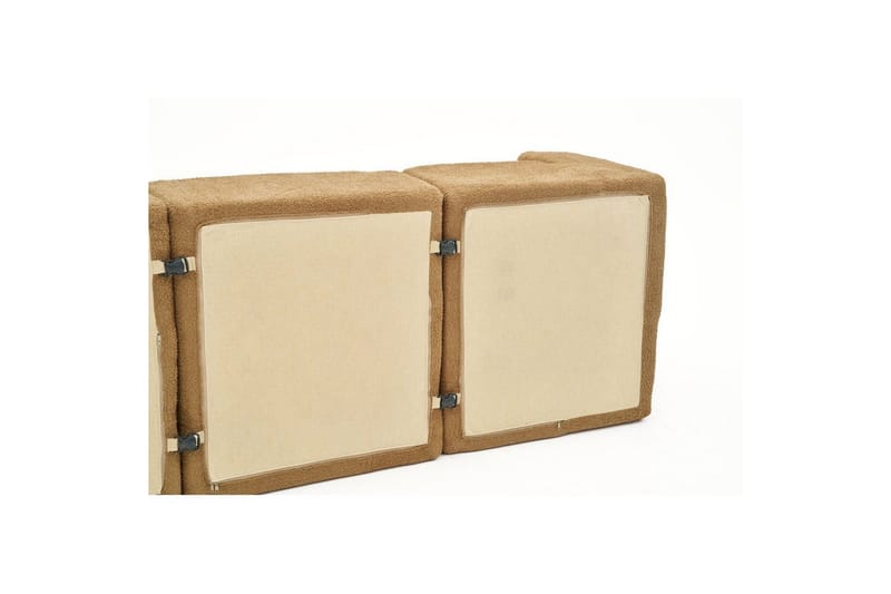 Veyno Sofa med Divan 3-sits - Brun - Møbler - Sofaer - Sofaer med sjeselong - 3 seters sofa med divan