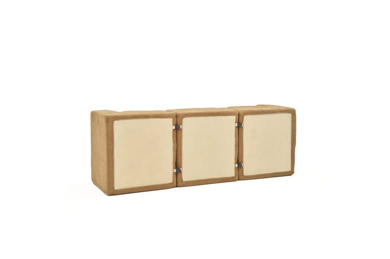 Veyno Sofa med Divan 3-sits - Brun - Møbler - Sofaer - Sofaer med sjeselong - 3 seters sofa med divan