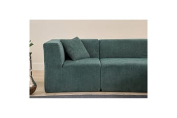 Veyno Sofa med Divan 3-sits - Grønn - Møbler - Sofaer - Sofaer med sjeselong - 3 seters sofa med divan