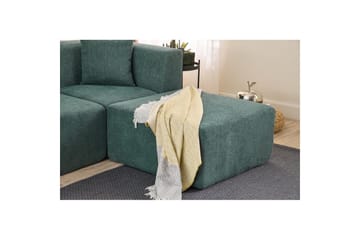 Veyno Sofa med Divan 3-sits - Grønn - Møbler - Sofaer - Sofaer med sjeselong - 3 seters sofa med divan