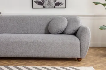 Whitecliffs Divansofa 3-seters - Grå - Møbler - Sofaer - Sofaer med sjeselong - 3 seters sofa med divan