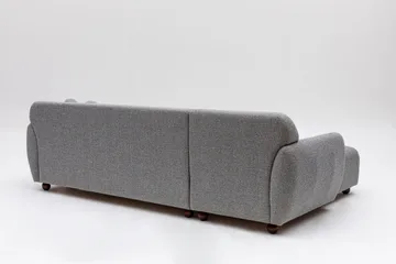 Whitecliffs Divansofa 3-seters - Grå - Møbler - Sofaer - Sofaer med sjeselong - 3 seters sofa med divan