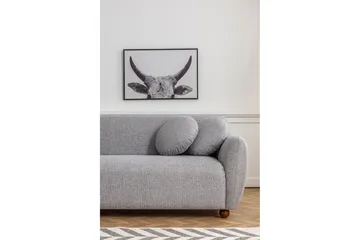 Whitecliffs Divansofa 3-seters - Grå - Møbler - Sofaer - Sofaer med sjeselong - 3 seters sofa med divan