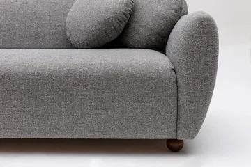 Whitecliffs Divansofa 3-seters - Grå - Møbler - Sofaer - Sofaer med sjeselong - 3 seters sofa med divan