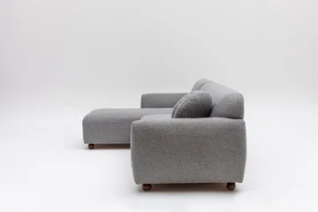 Whitecliffs Divansofa 3-seters - Grå - Møbler - Sofaer - Sofaer med sjeselong - 3 seters sofa med divan