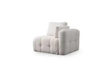 Yvara Sofa med Divan 2-sits - Beige - Møbler - Sofaer - Modulsofaer - Komplett modulsofa