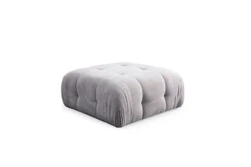 Yvara Sofa med Divan 2-sits - Lysegrå - Møbler - Sofaer - Modulsofaer - Komplett modulsofa