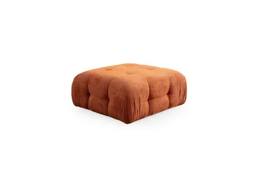 Yvara Sofa med Divan 2-sits - Oransje - Møbler - Sofaer - Modulsofaer - Komplett modulsofa