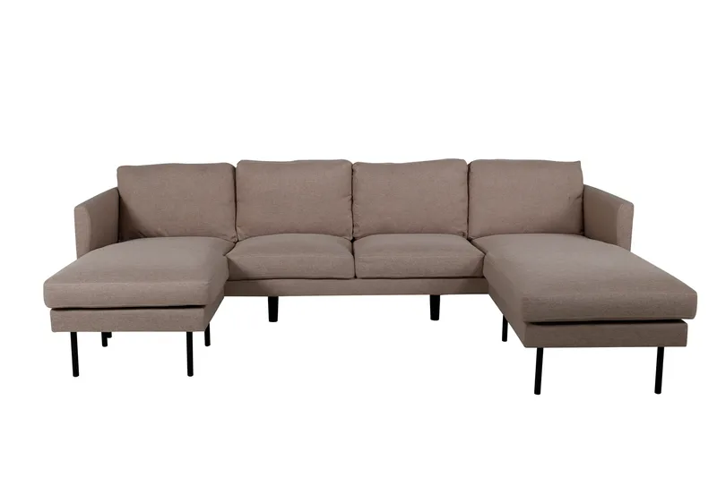 Zoom U-sofa, Beige
