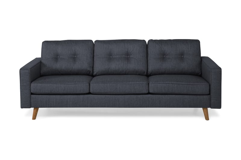 Sofa Miller 3-seter - Mørkblå - 3 seter sofa