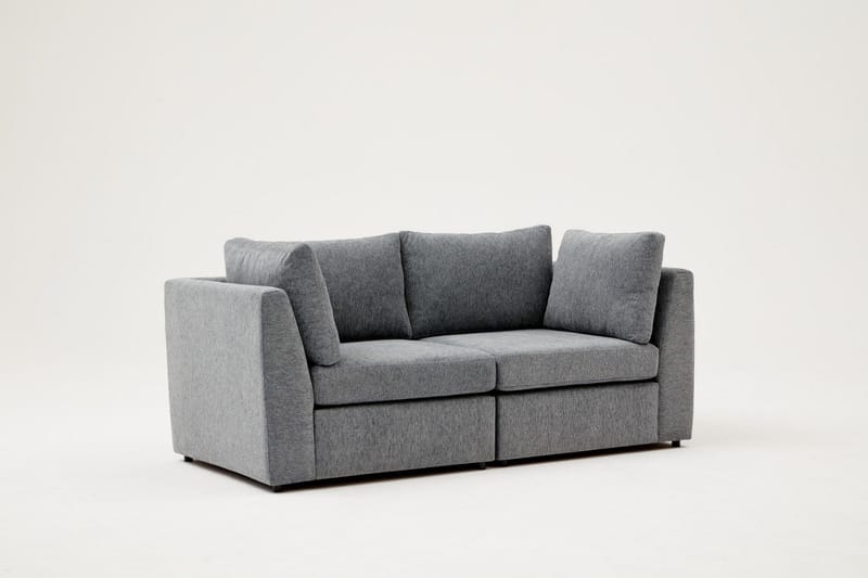 Sofa Mottona 2-sits - Grå - 3 seter sofa
