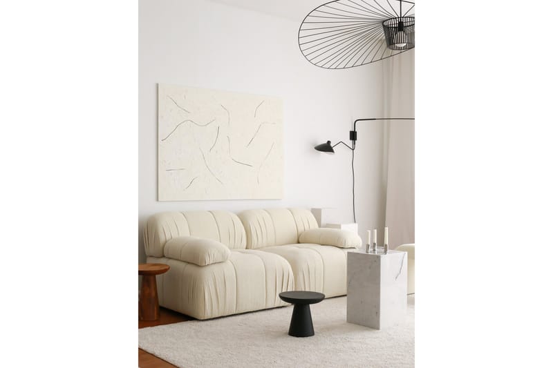 Sofa Murum 2-sits - Hvit - 2 seter sofa
