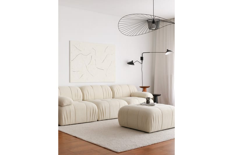 Sofa Murum 3-sits - Hvit - 3 seter sofa