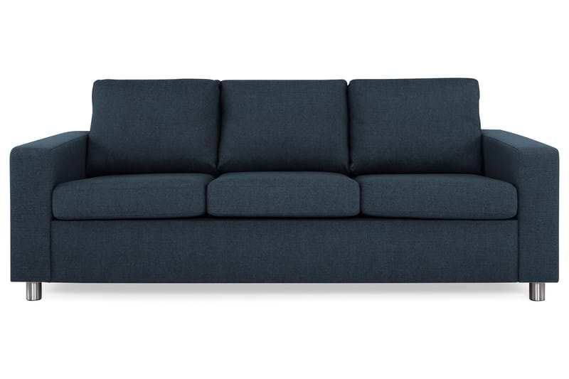 Sofa Nevada 3-seter - Mørkblå - 3 seter sofa