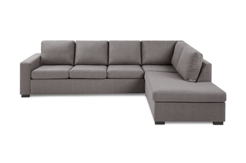 Sofa Nevada Limited Edition 3-seter med Sjeselong Høyre - Lysgrå - 3 seters sofa med divan - Sofaer med sjeselong